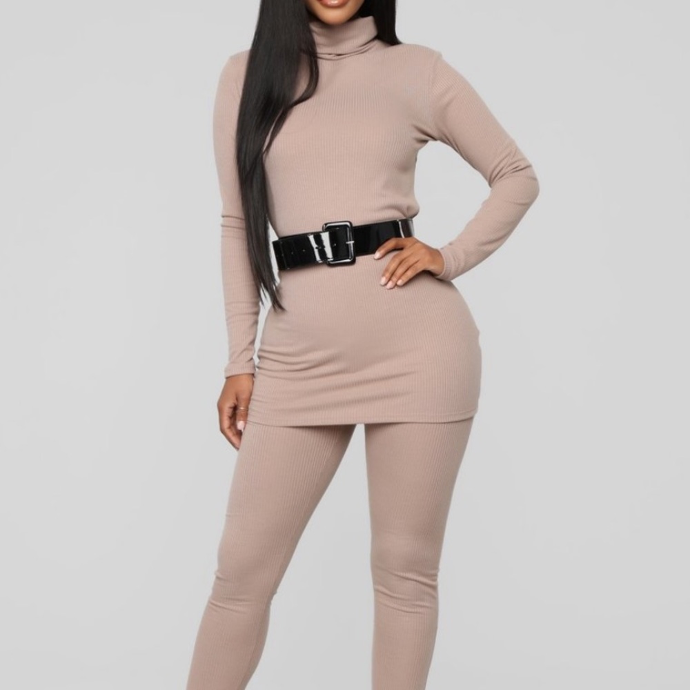 Taupe outfit set